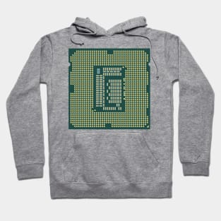 Intel Core CPU Processor Bottom Hoodie